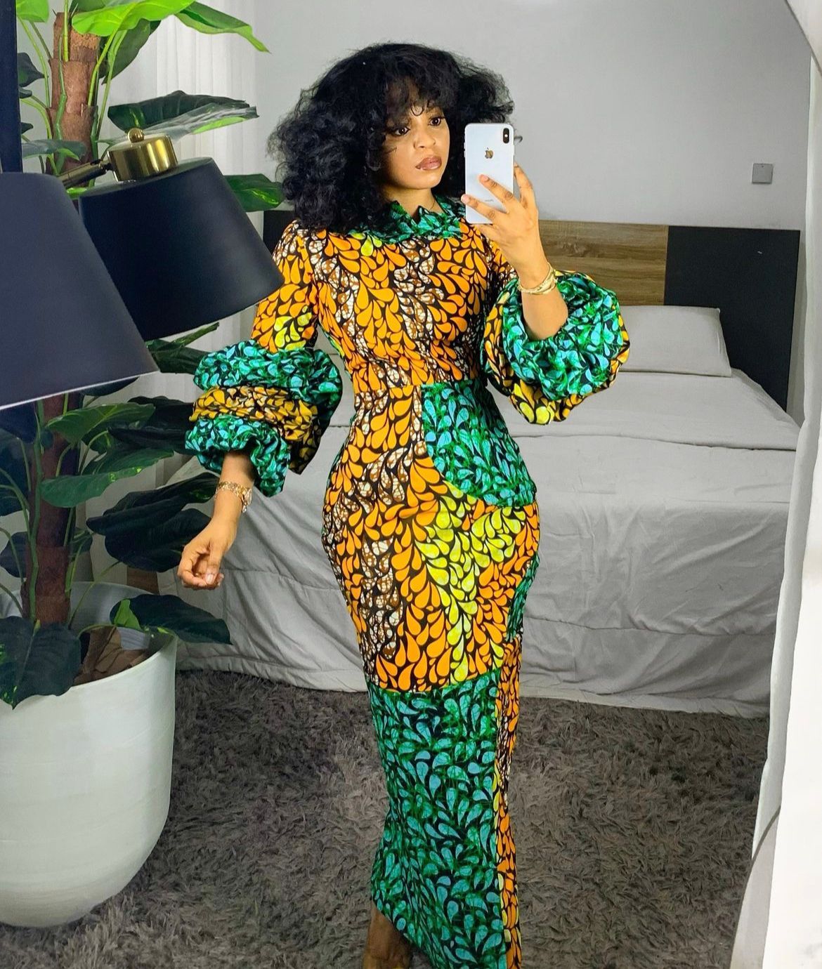 Africa Print Ankara Maxi Dress – TJ African Print Dresses