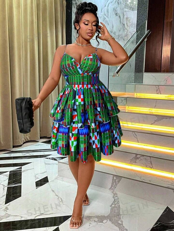 Women Ankara Short Dress