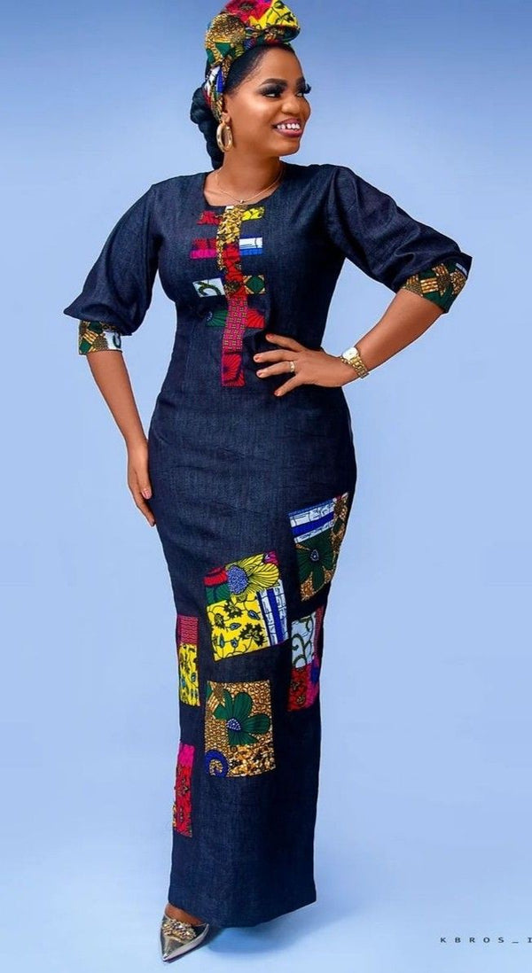 Women Ankara party Dress