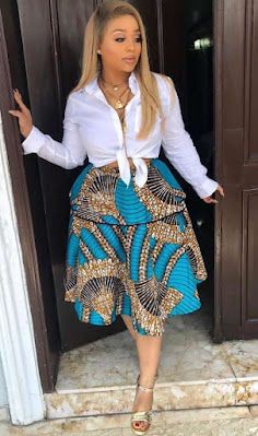 Women Ankara Skirt