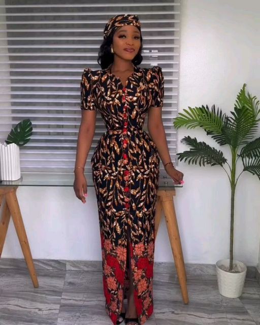 African Ankara Dress