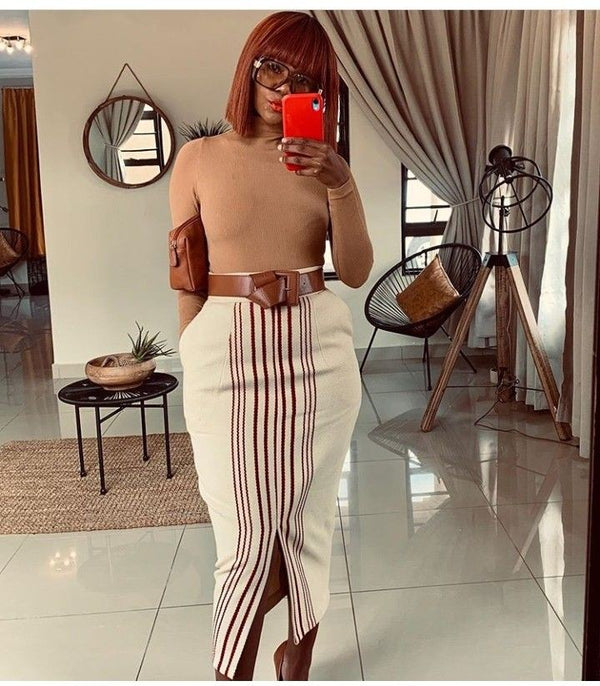 Women Aso Oke Skirt