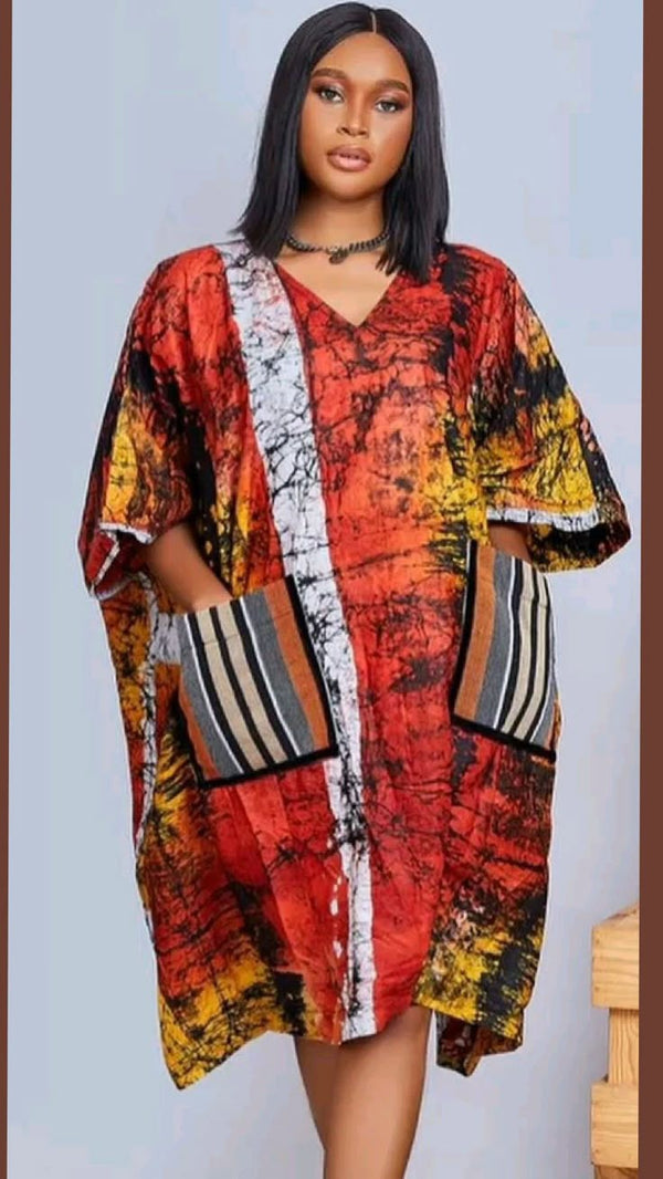 Women Ankara Short Dress