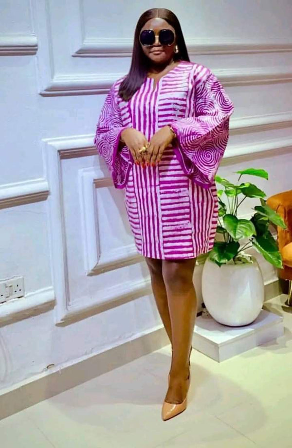 Women Ankara Short Dress