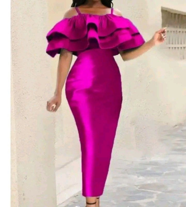 Purple party Dress