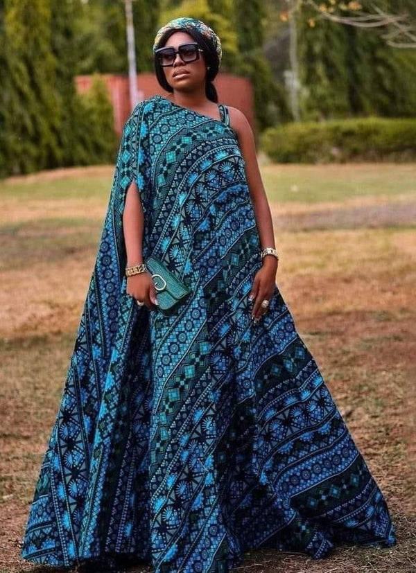 Africa Print Ankara Maxi Dress