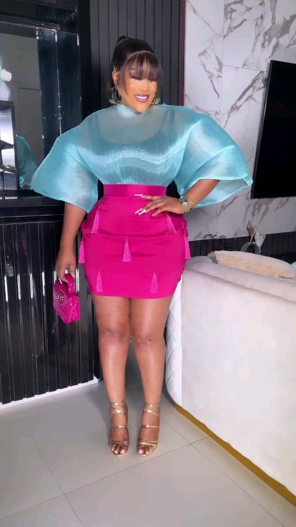 Women Aso Oke Skirt
