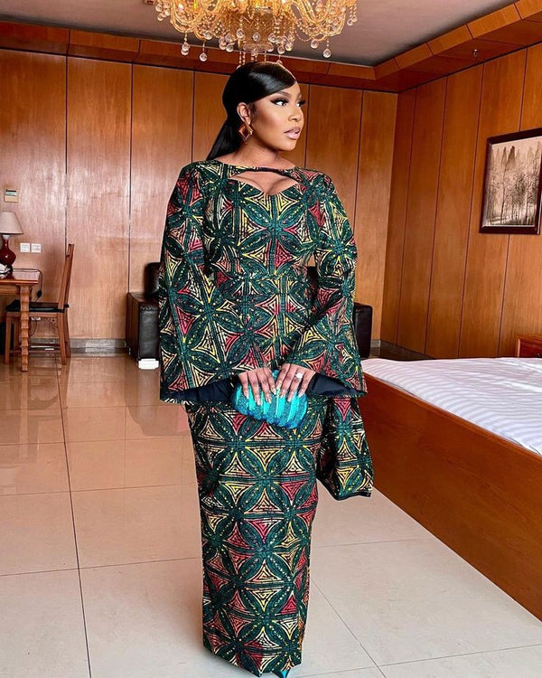 Women Ankara party Dress