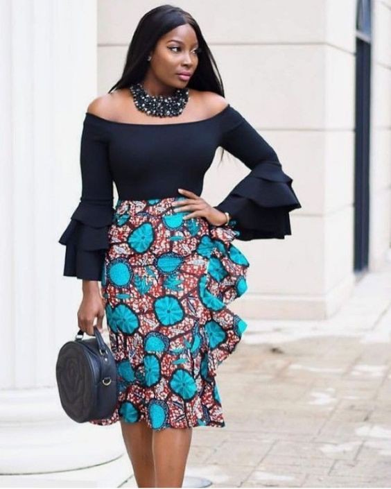 Women Ankara Skirt