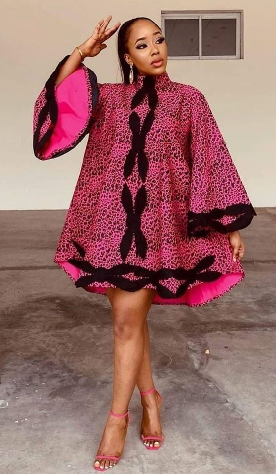 Women Ankara Short Dress