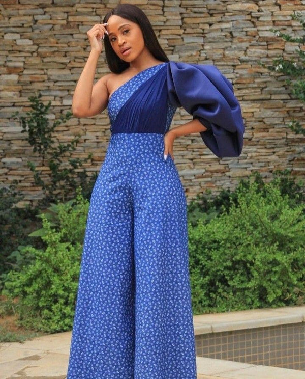 African Print women Jumpsuit