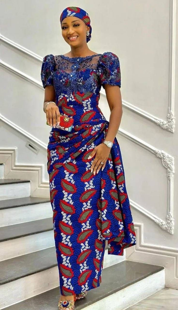 Ankara mermaid dress