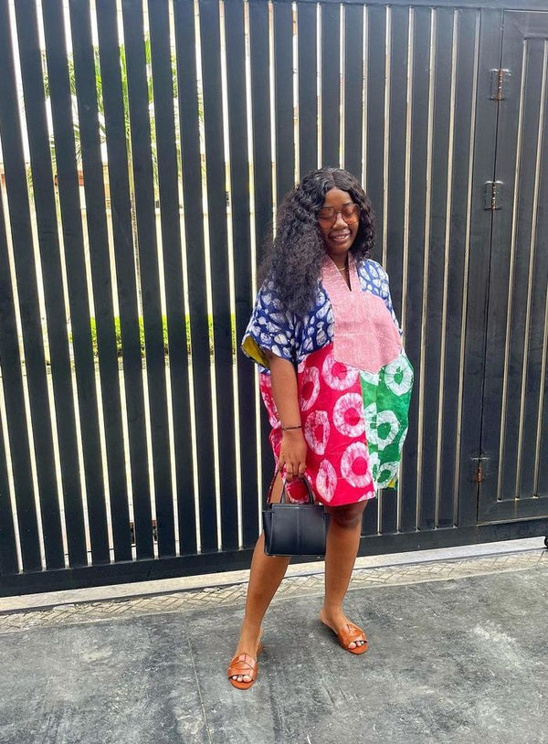 Women Ankara Short Dress