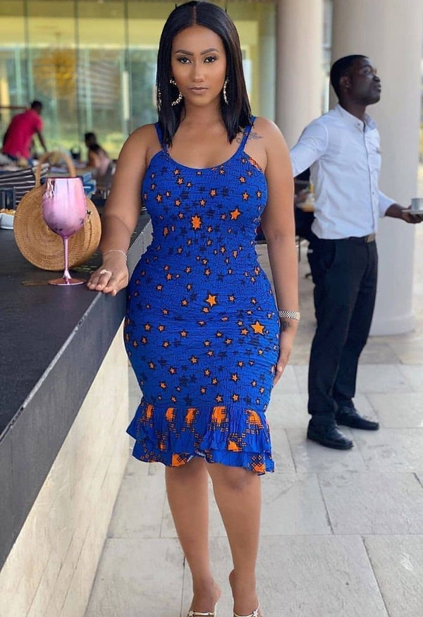 Women Ankara Short Dress