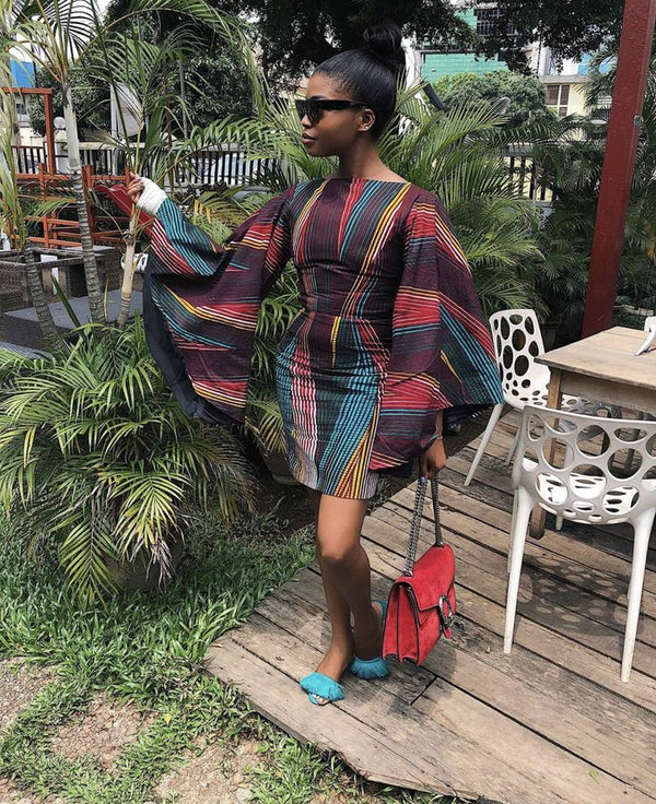 Women Ankara Short Dress