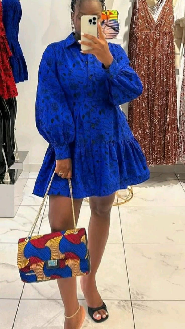 Women Ankara Short Dress