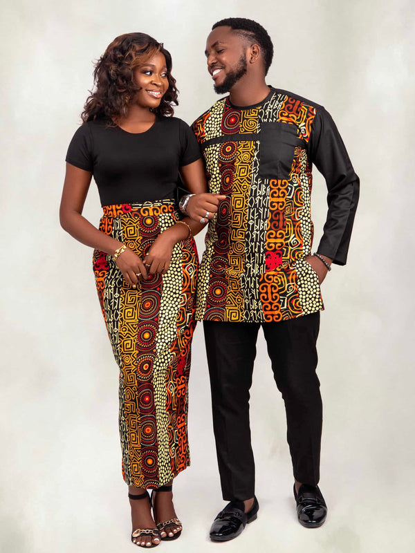 Couple Ankara Matching Outfit