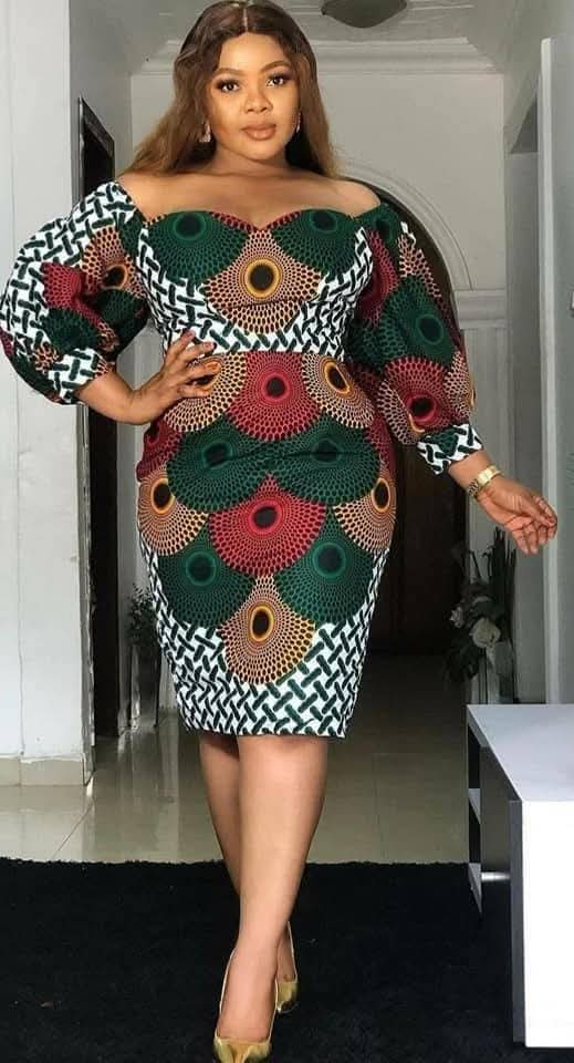 Women Ankara Short Dress
