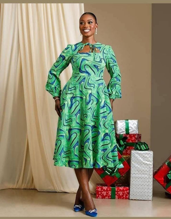 Women Ankara Short Dress