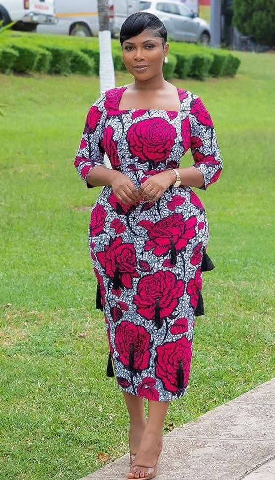 Women Ankara Short Dress