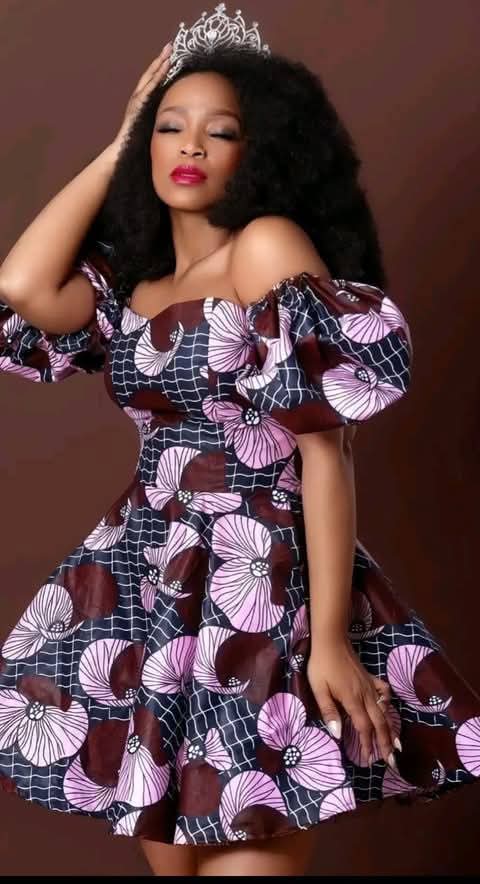 Women Ankara Short Dress