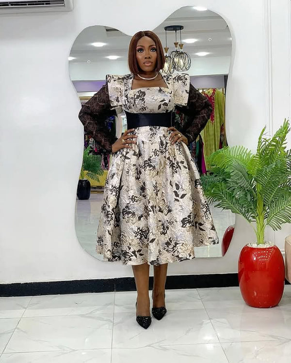 African Print Party Dresses