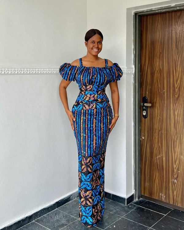 African Print Party Dresses