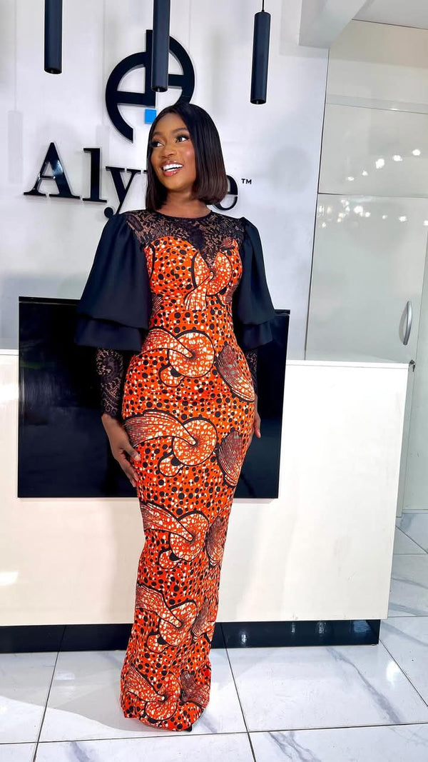 African Print Party Dresses