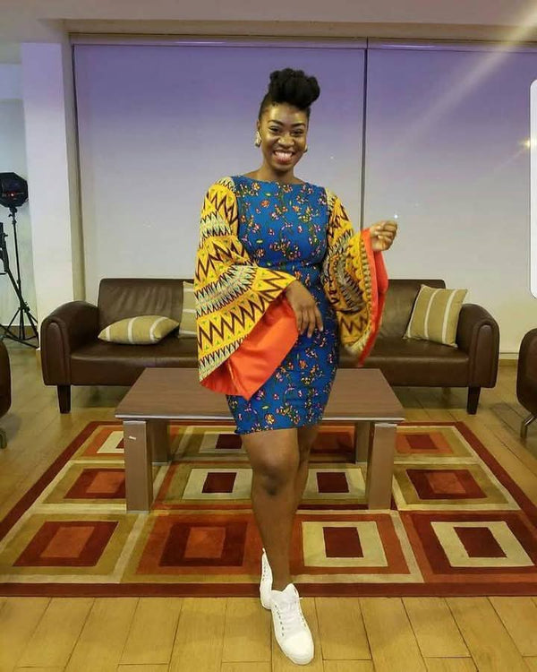 Women Ankara Short Dress