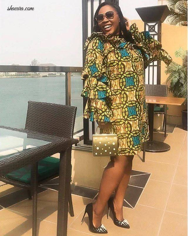 Women Ankara Short Dress