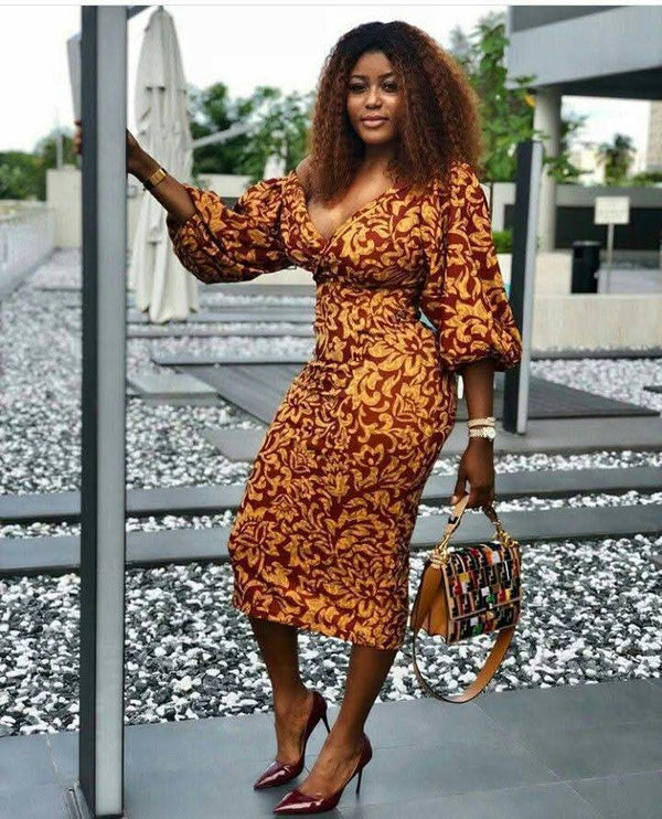 Women Ankara Short Dress