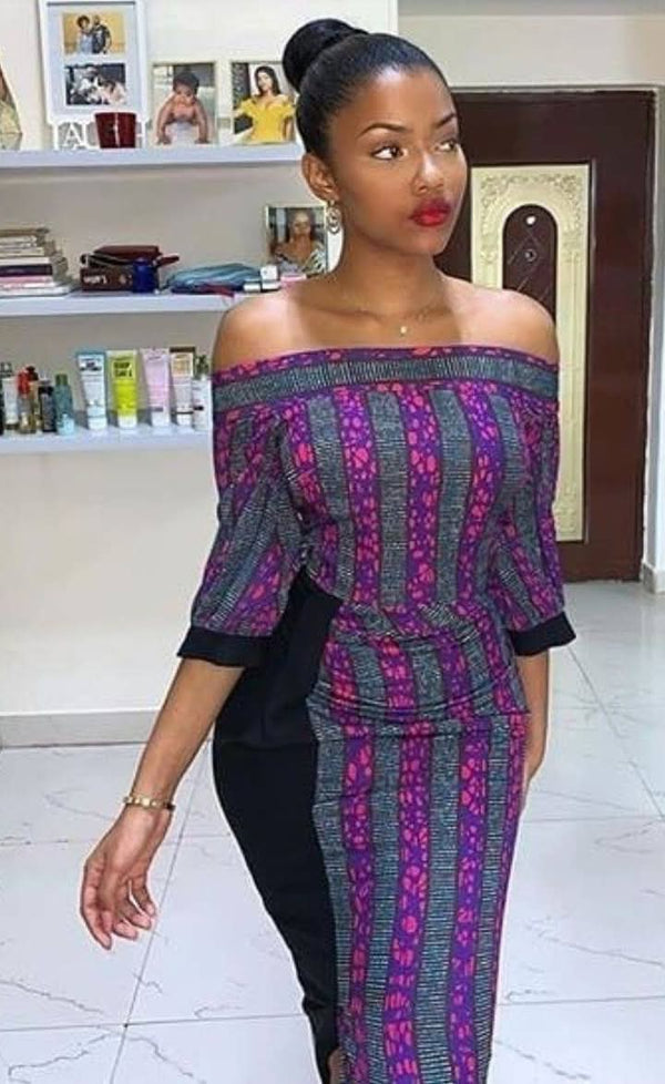 Women Ankara Short Dress