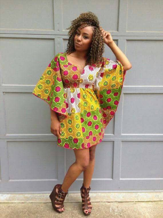 Women Ankara Short Dress