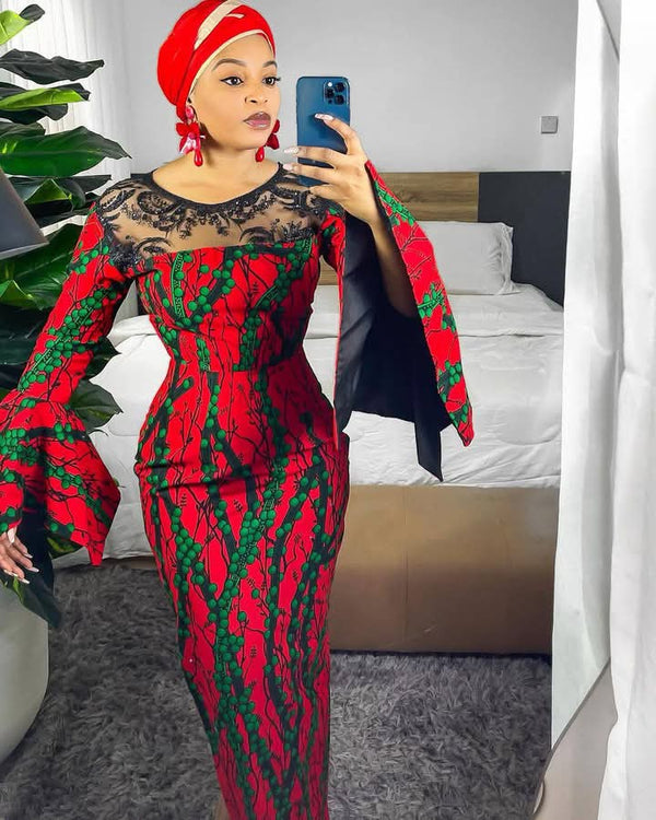 African Print Party Dresses