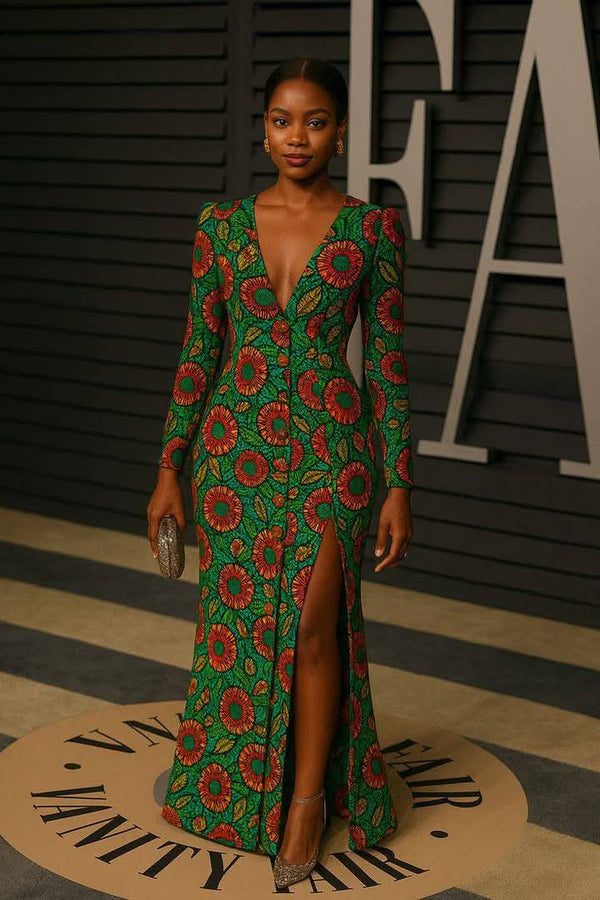 African Print Party Dresses