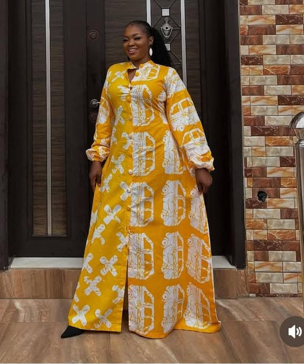 Women Adire party Dress
