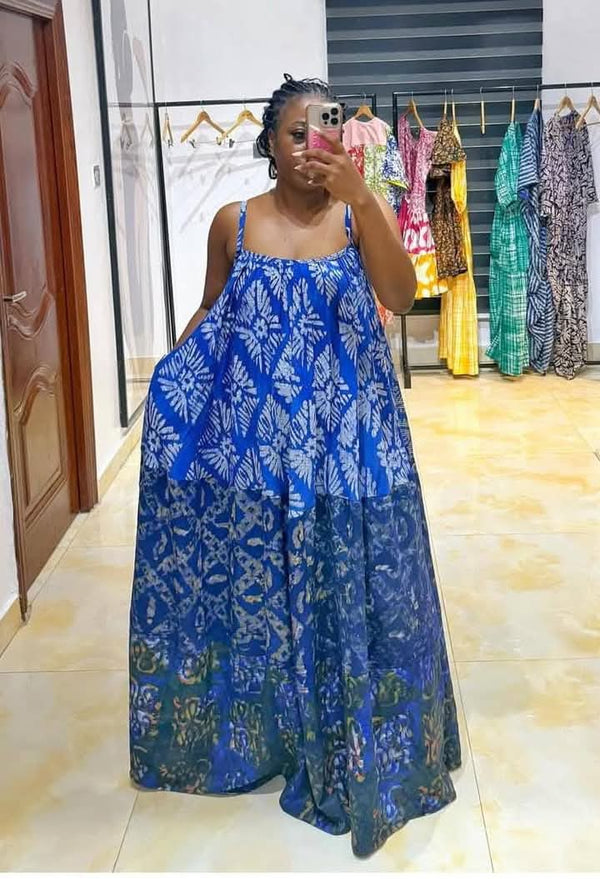 Women Adire party Dress