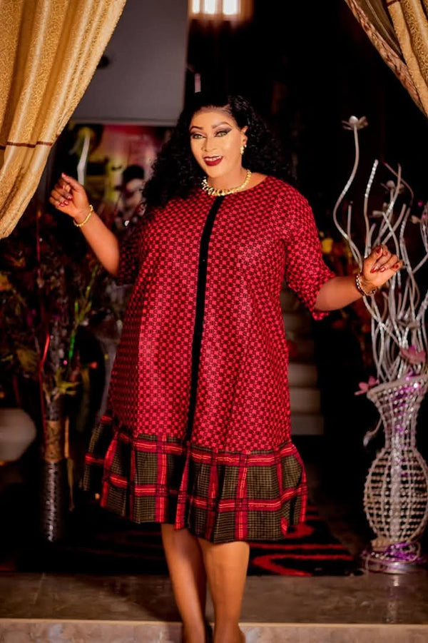 Women Ankara Short Dress