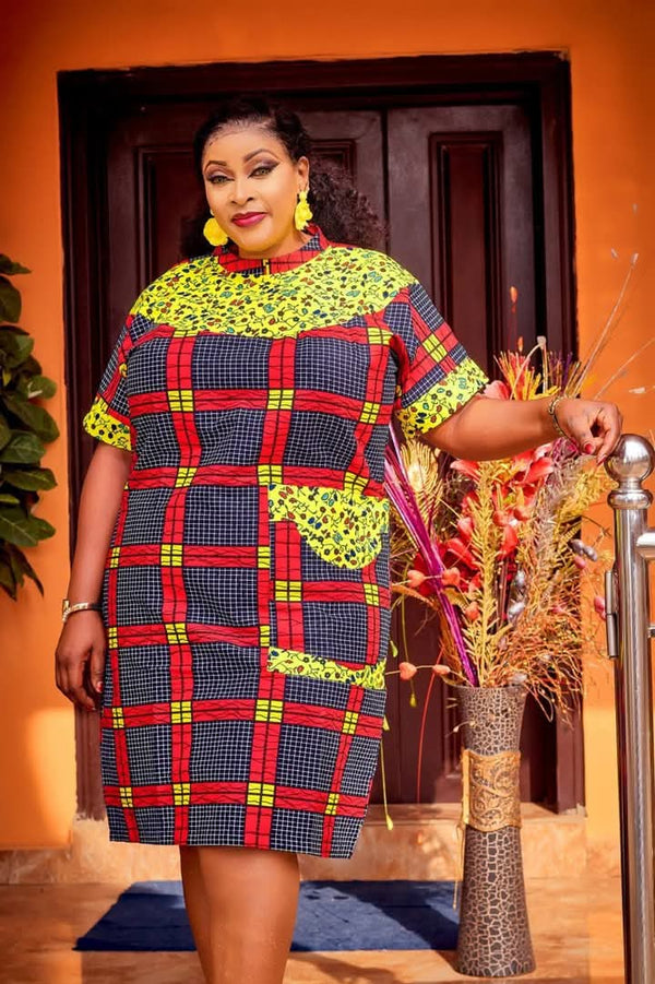 Women Ankara Short Dress