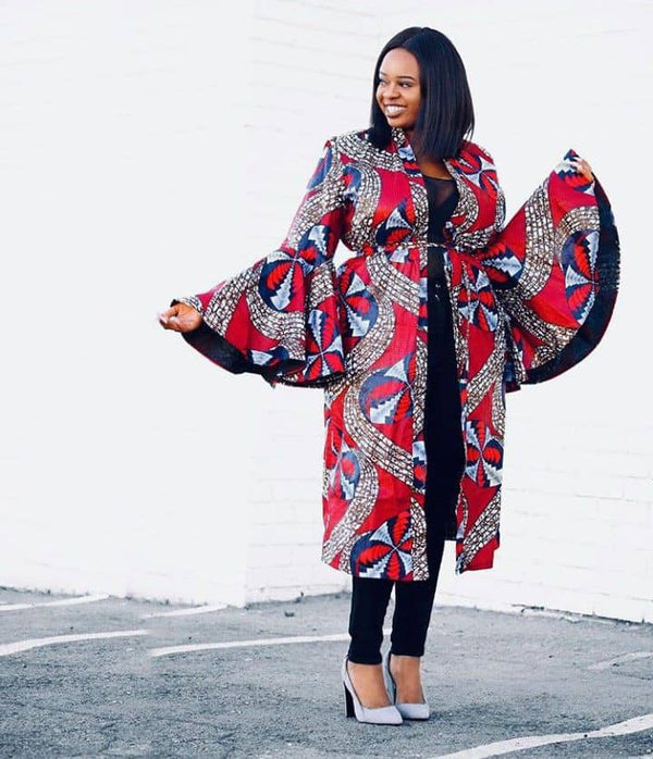 African Print Kimono