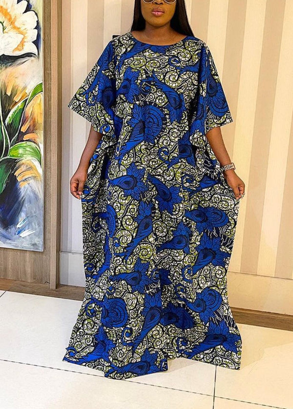 Africa Print Ankara Maxi Dress