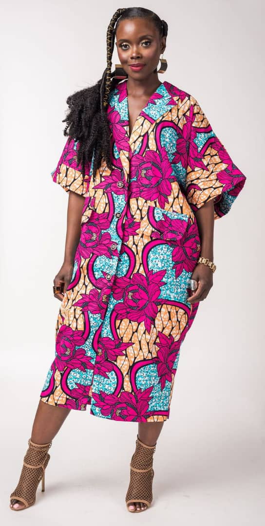 Women African Print Ankara Dress