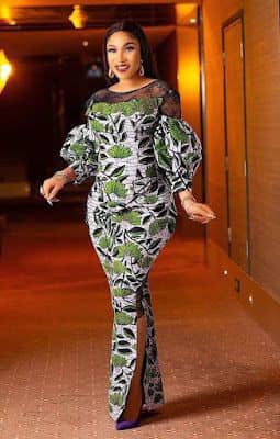 African Ankara Mermaid Dress