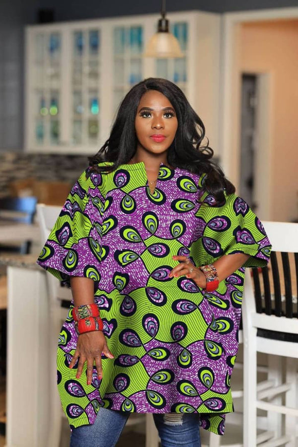 Women Ankara Short Dress