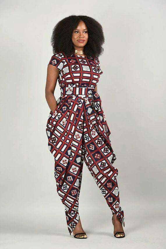 Women Palazzo Print Jumpsuit