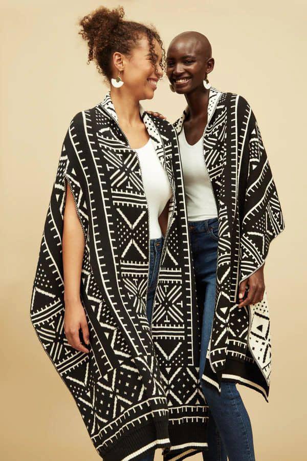 African Print Kimono