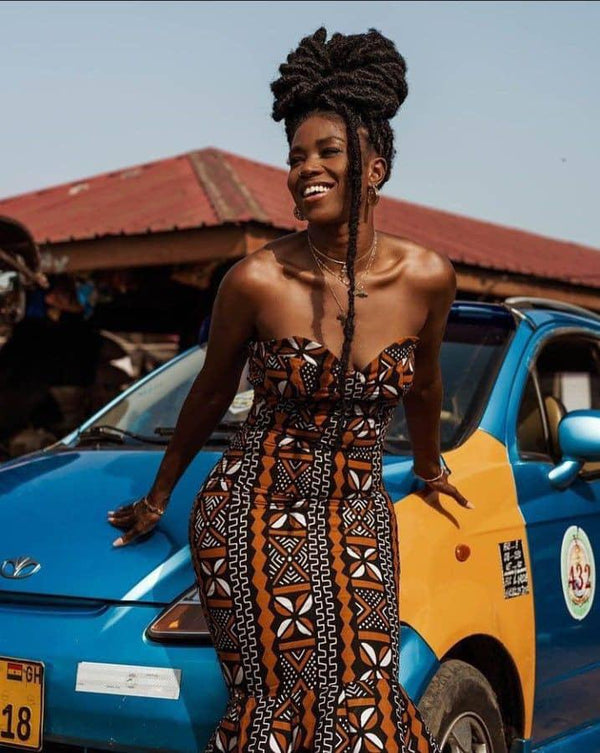 Africa Print Ankara Dress