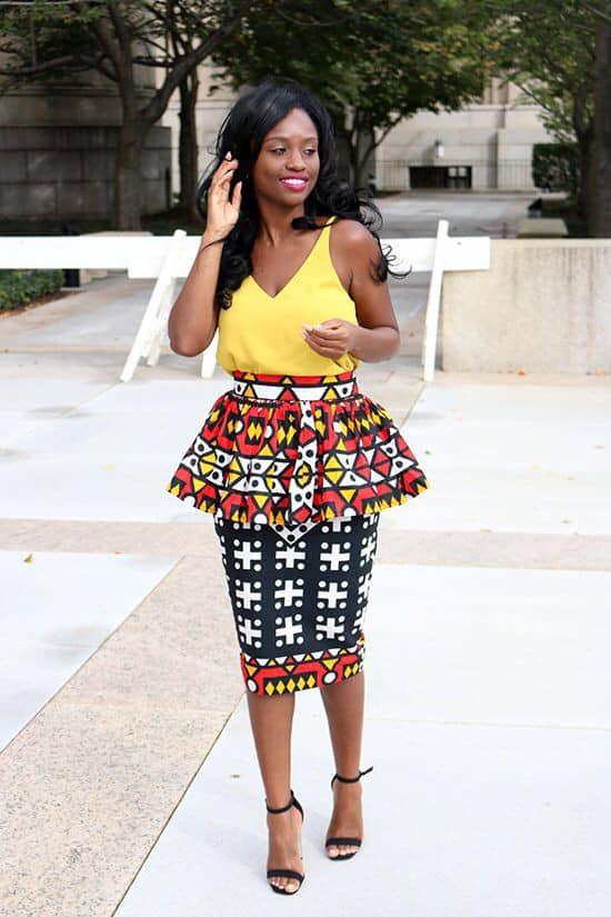 Women Ankara Skirt