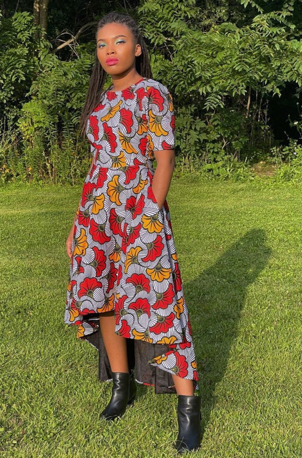 Women Ankara party Dress