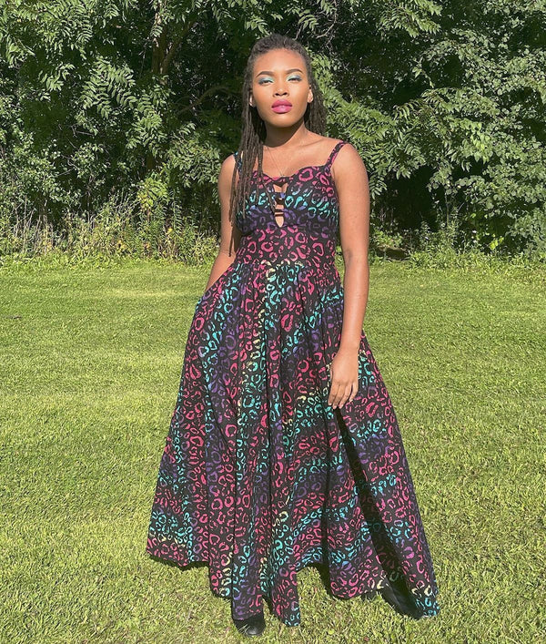 Women Ankara party Dress